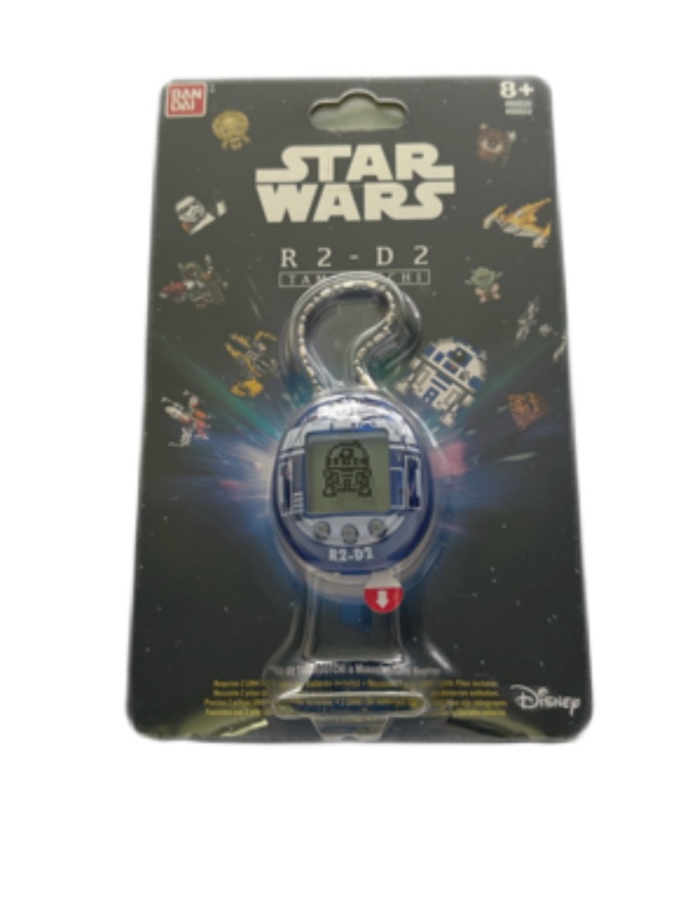 Star Wars R2-D2 Tamagotchi Virtual Pet Blue Bandai Disney New Sealed